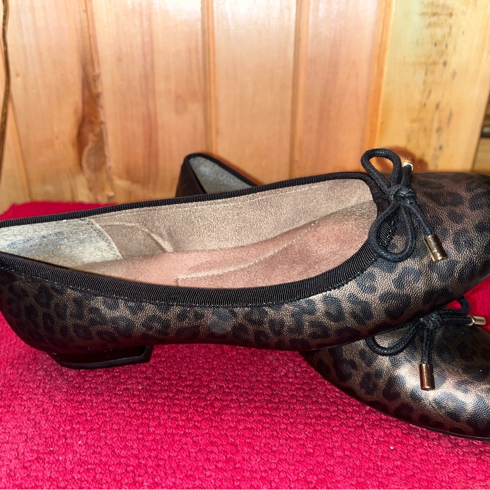 Leopard Print Ballet Flats